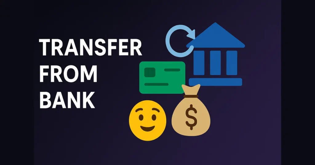 transfer money from bank to paypal